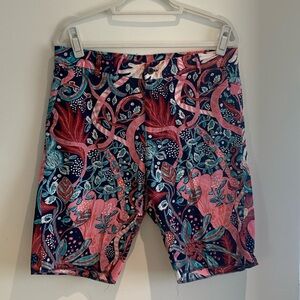 Dent de Man floral shorts